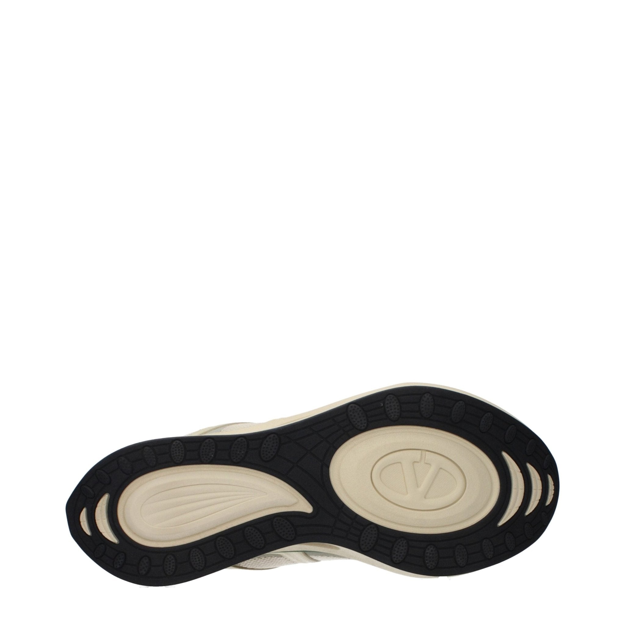 Valentino Garavani Beige Fabric Athletic Sneakers - GET THE BRAND