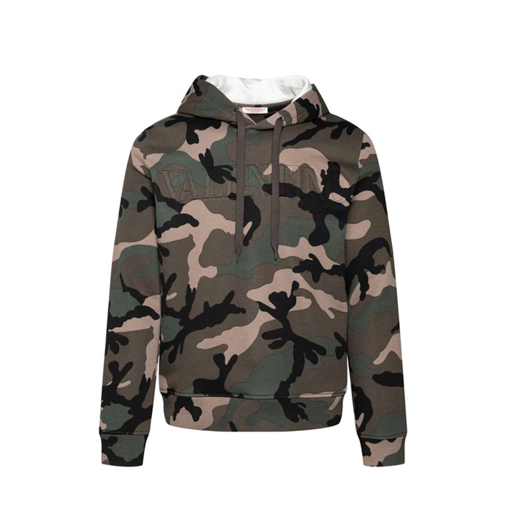 Valentino Garavani Bicolor Cotton Sweatshirt - GET THE BRAND