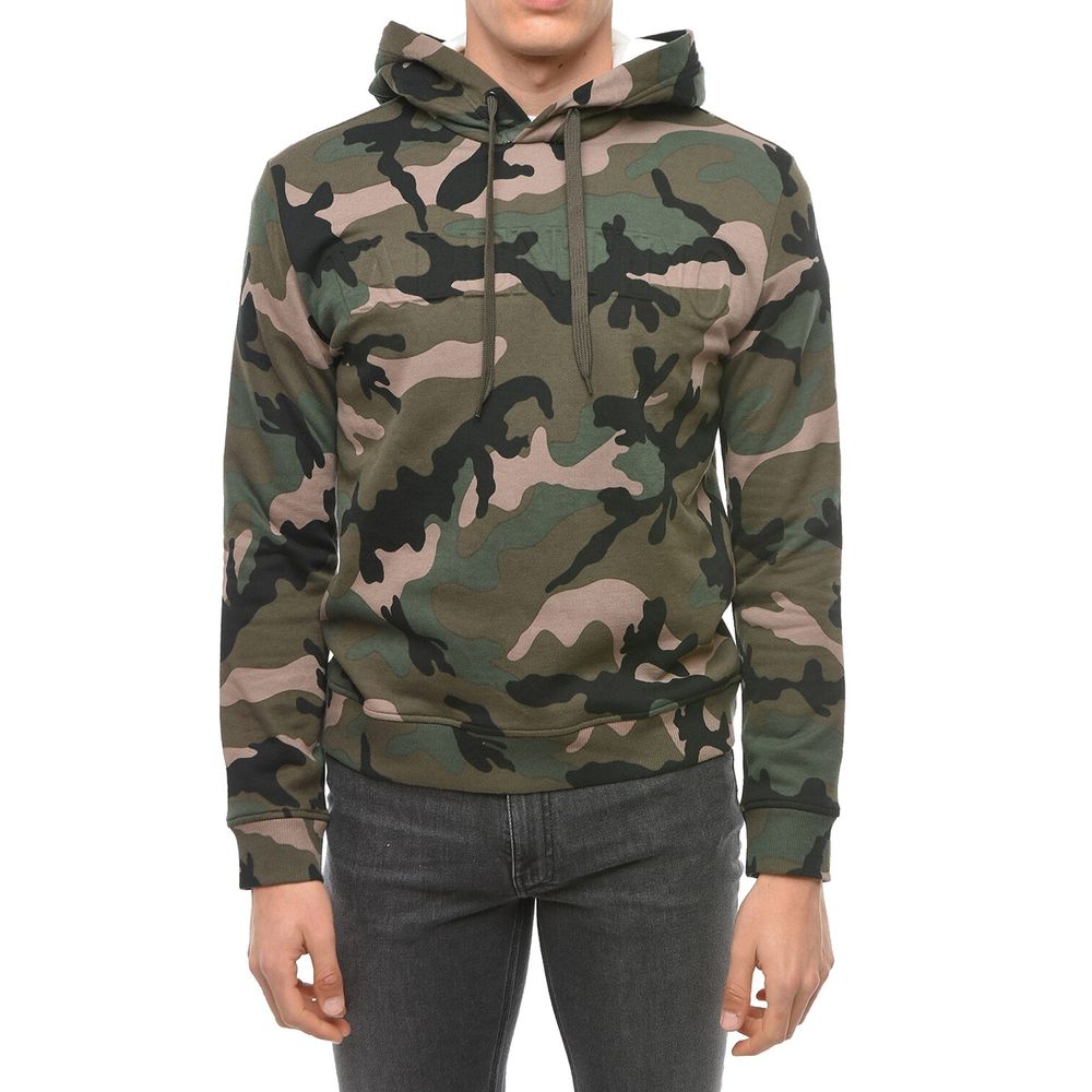 Valentino Garavani Bicolor Cotton Sweatshirt - GET THE BRAND
