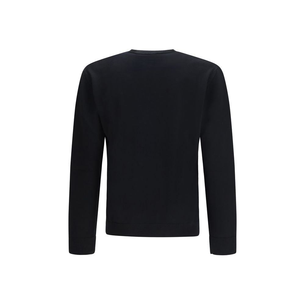 Valentino Garavani Black Wool Oves Aries Sweatshirt - GET THE BRAND
