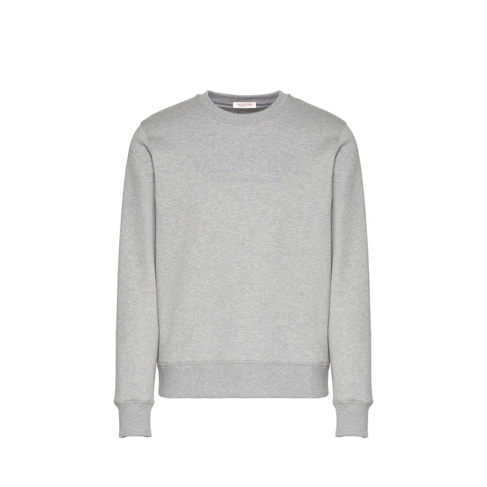 Valentino Garavani Gray Cotton Sweatshirt - GET THE BRAND