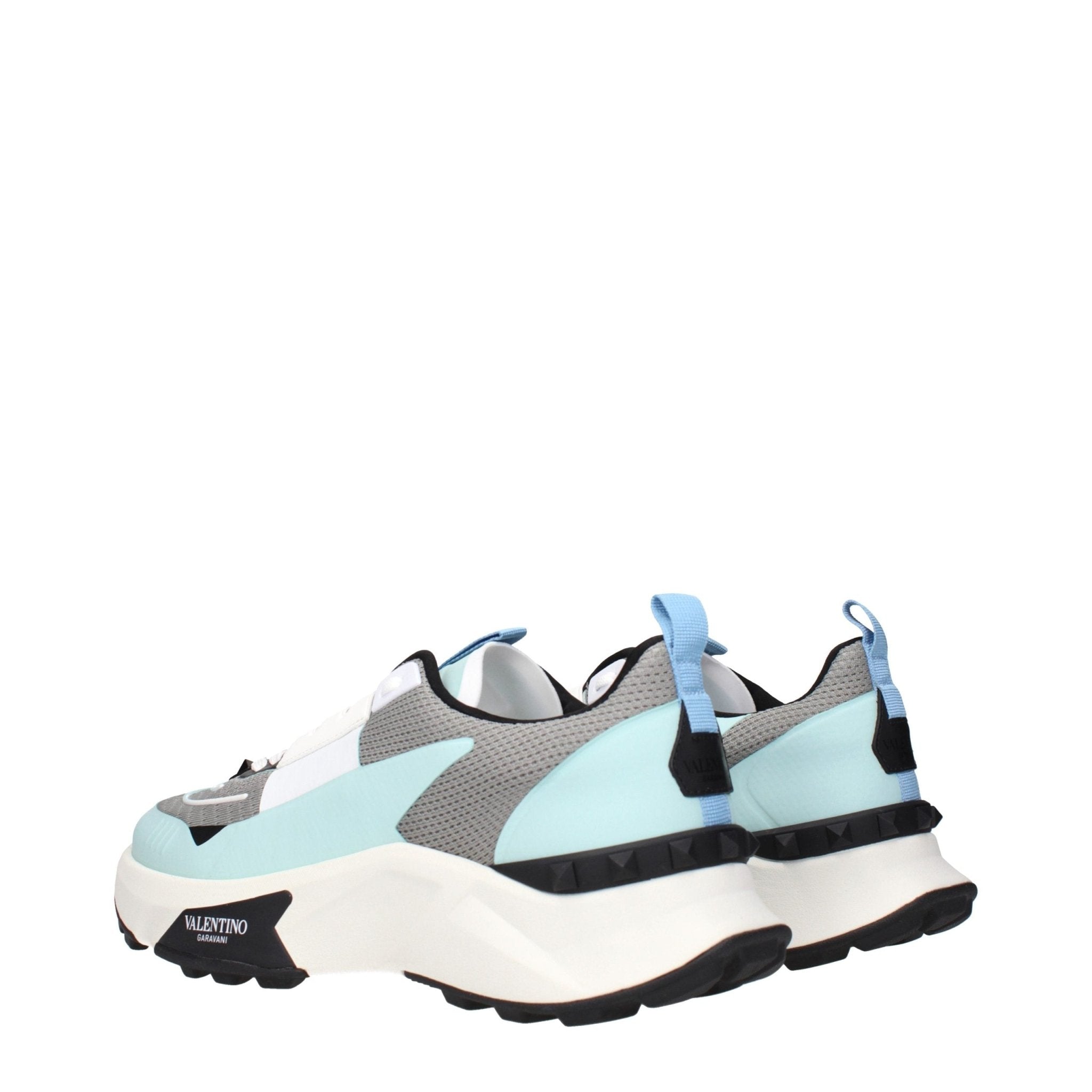 Valentino Garavani Gray Fabric Athletic Sneakers - GET THE BRAND