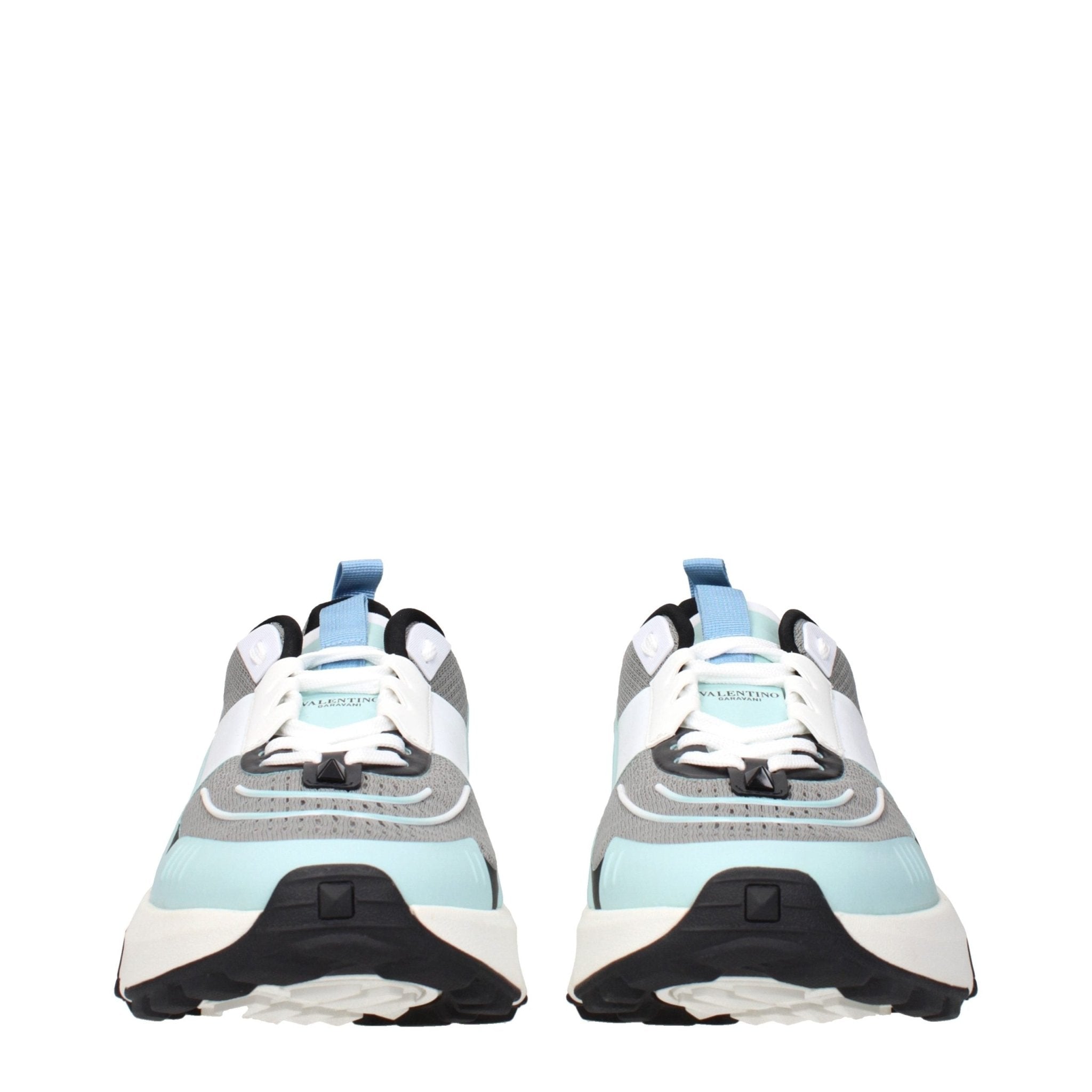 Valentino Garavani Gray Fabric Athletic Sneakers - GET THE BRAND
