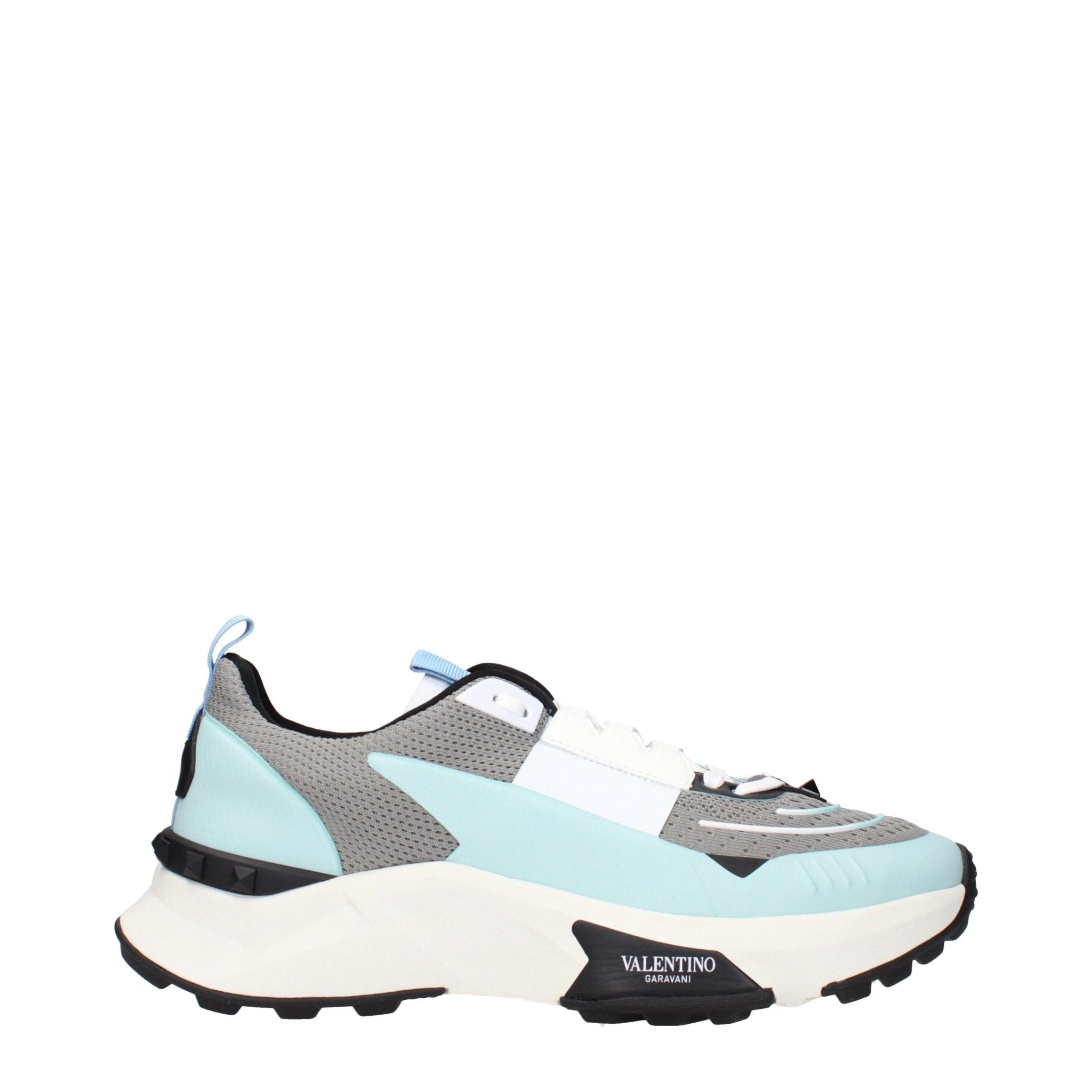 Valentino Garavani Gray Fabric Athletic Sneakers - GET THE BRAND