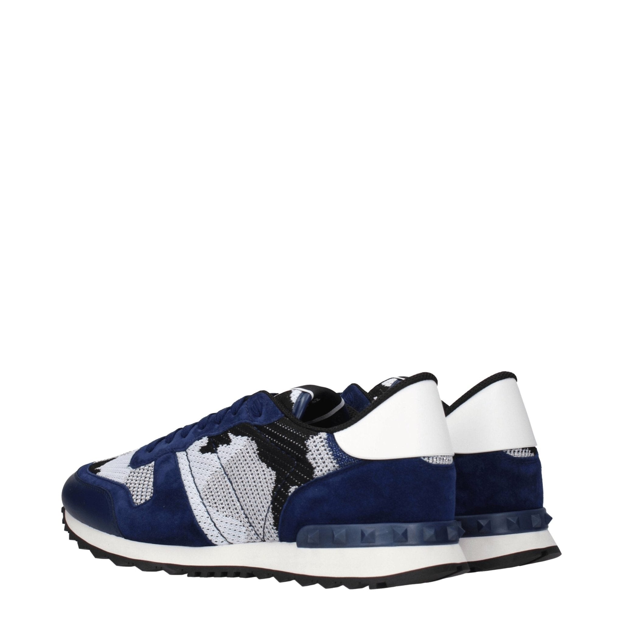 Valentino Garavani Gray Fabric Athletic Sneakers - GET THE BRAND