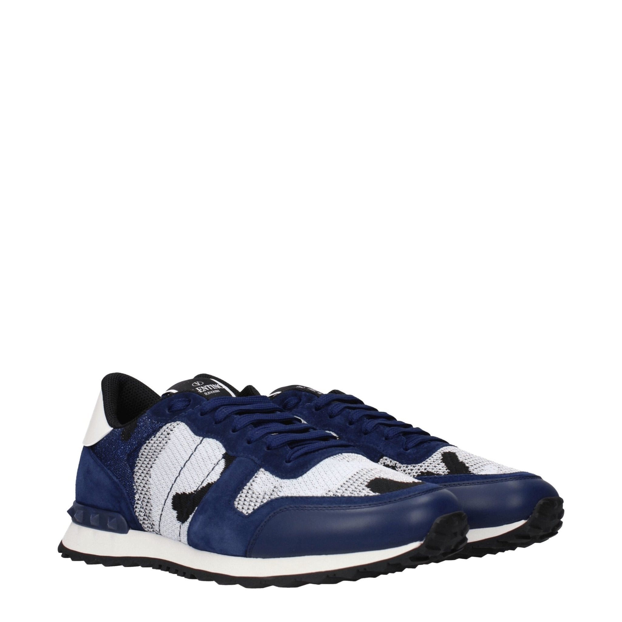 Valentino Garavani Gray Fabric Athletic Sneakers - GET THE BRAND