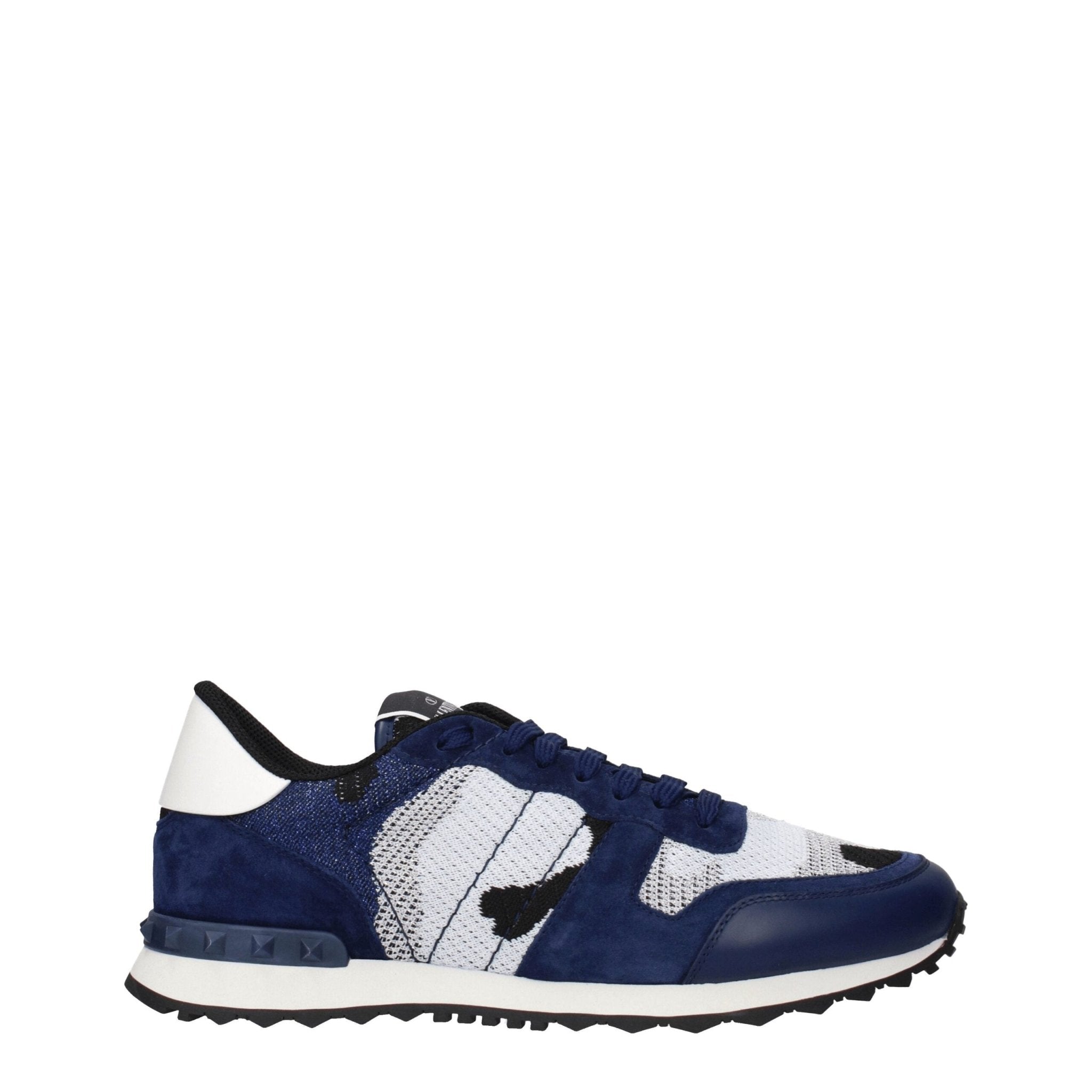Valentino Garavani Gray Fabric Athletic Sneakers - GET THE BRAND