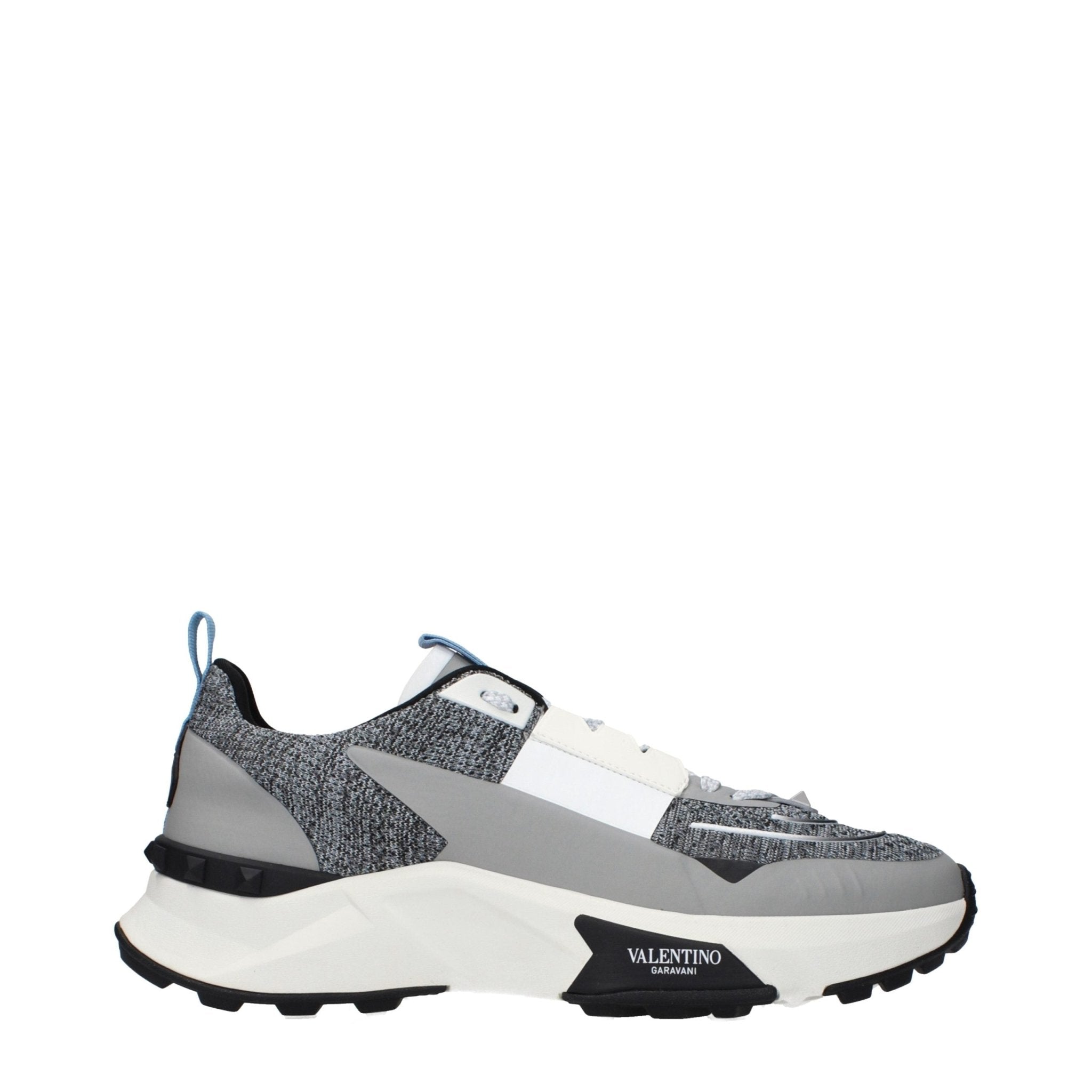 Valentino Garavani Gray Fabric Athletic Sneakers - GET THE BRAND
