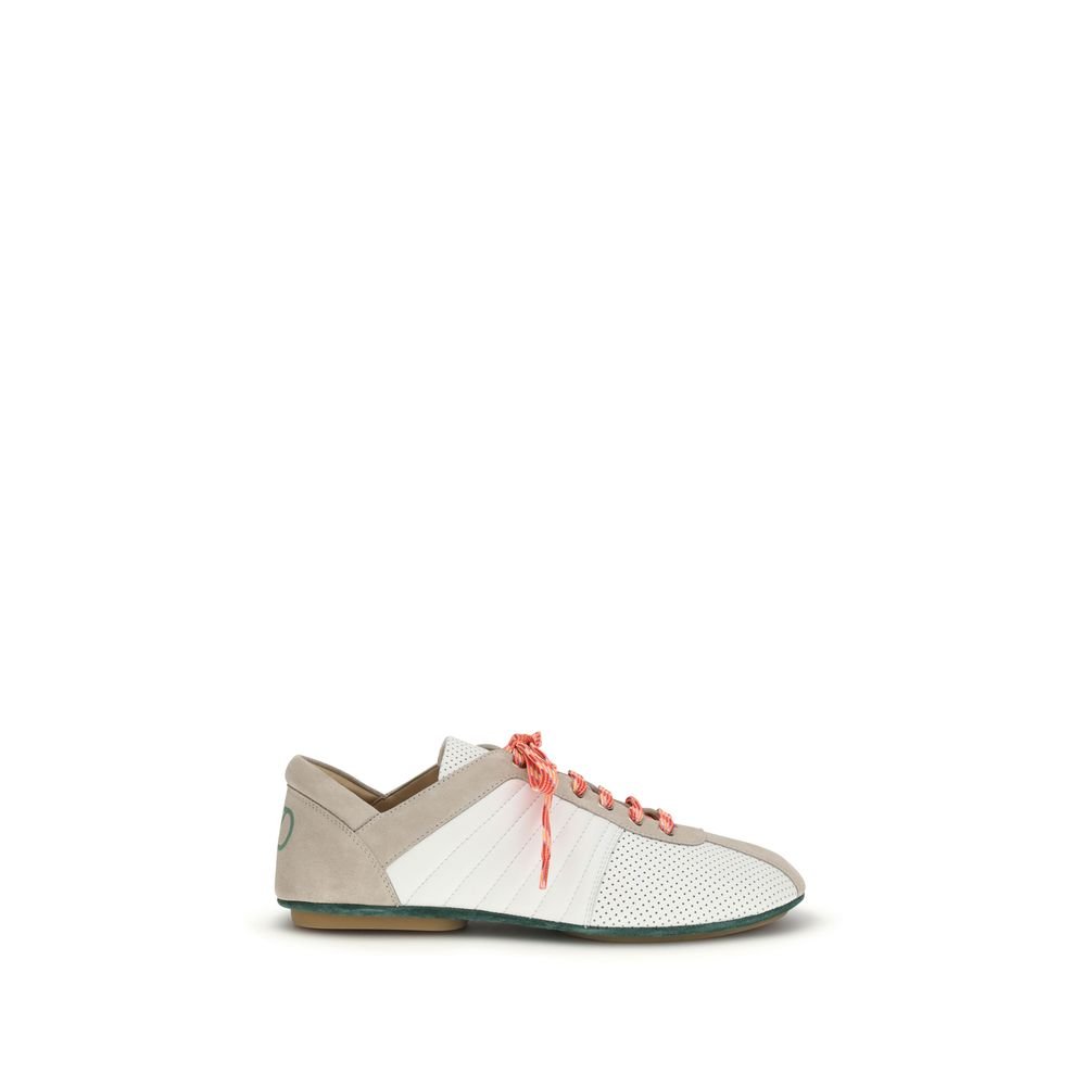 Valentino Garavani Multicolor Calf Leather Bos Taurus Athletic Sneakers - GET THE BRAND
