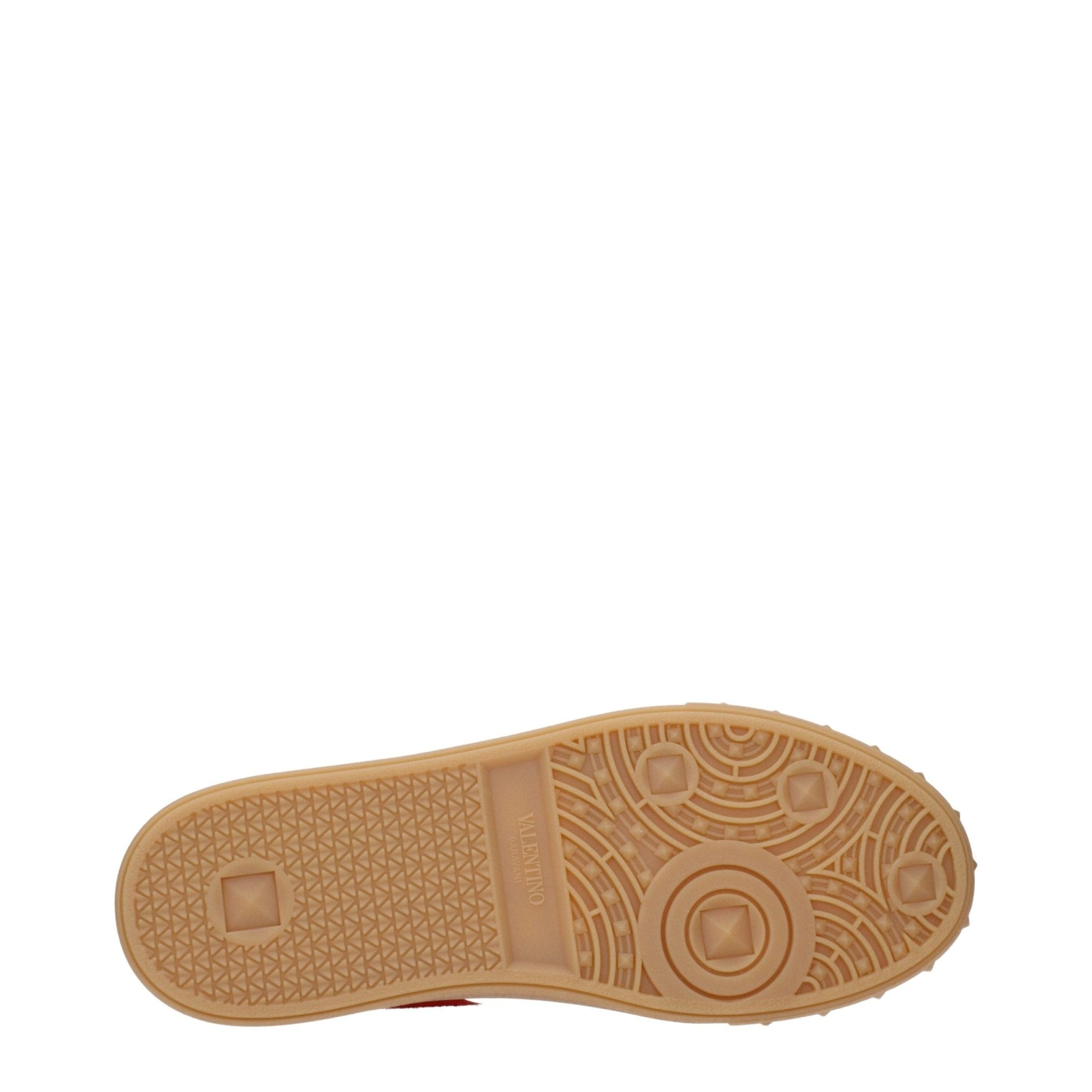 Valentino Garavani Red Leather Low Top Sneakers - GET THE BRAND