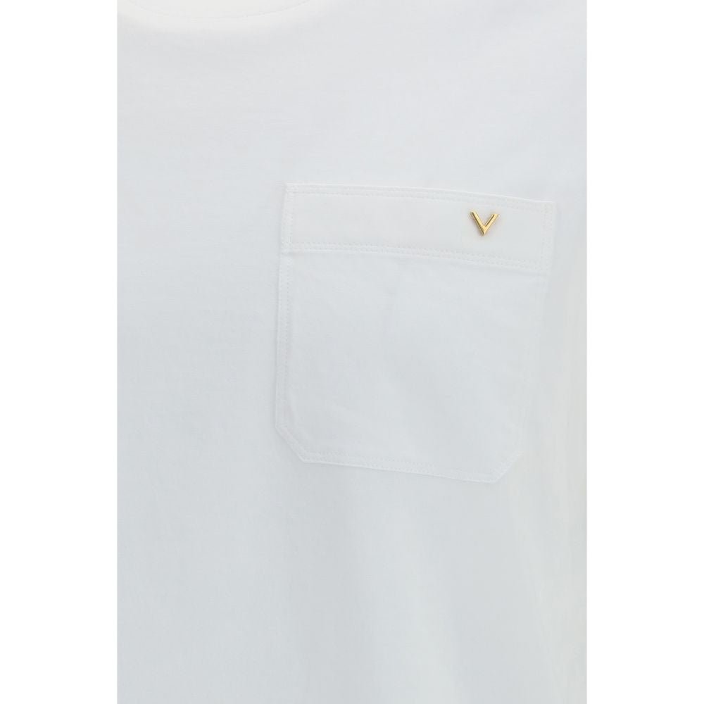 Valentino Garavani White Cotton T-Shirt - GET THE BRAND