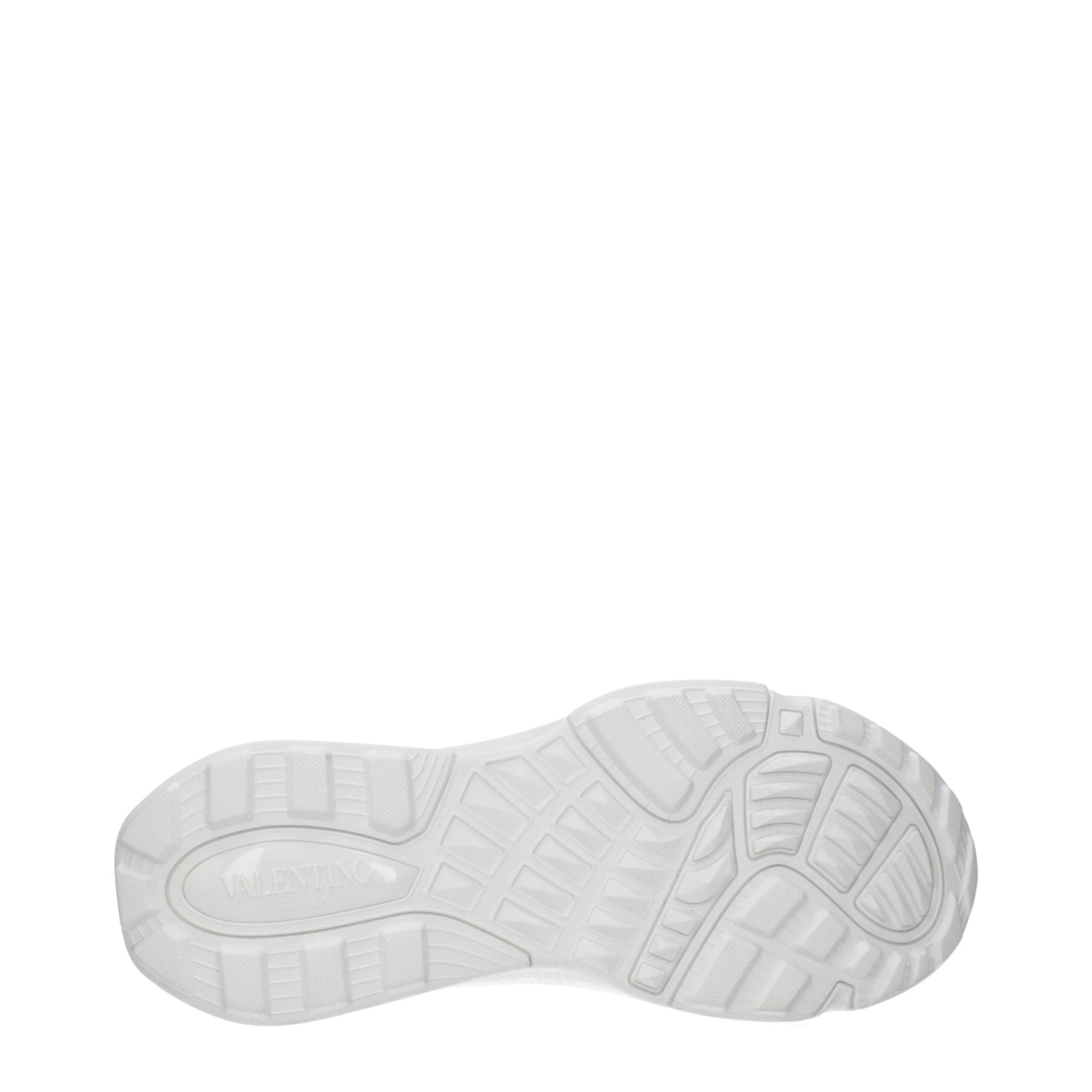 Valentino Garavani White Fabric Athletic Sneakers - GET THE BRAND