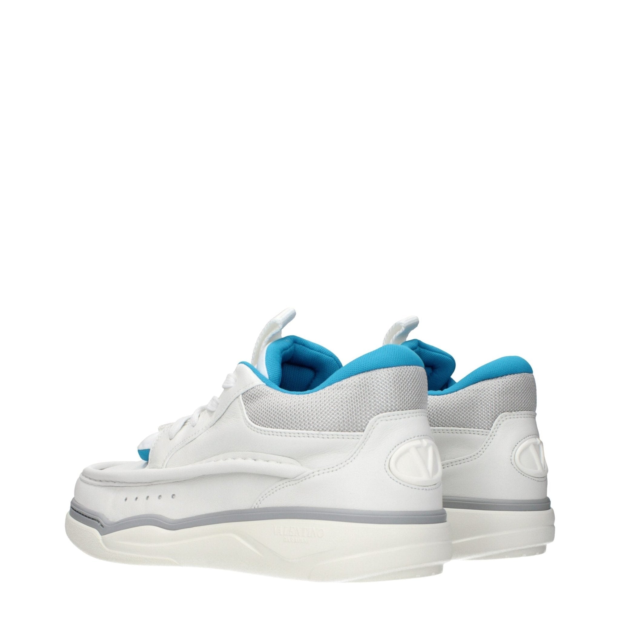 Valentino Garavani White Leather Low Top Sneakers - GET THE BRAND