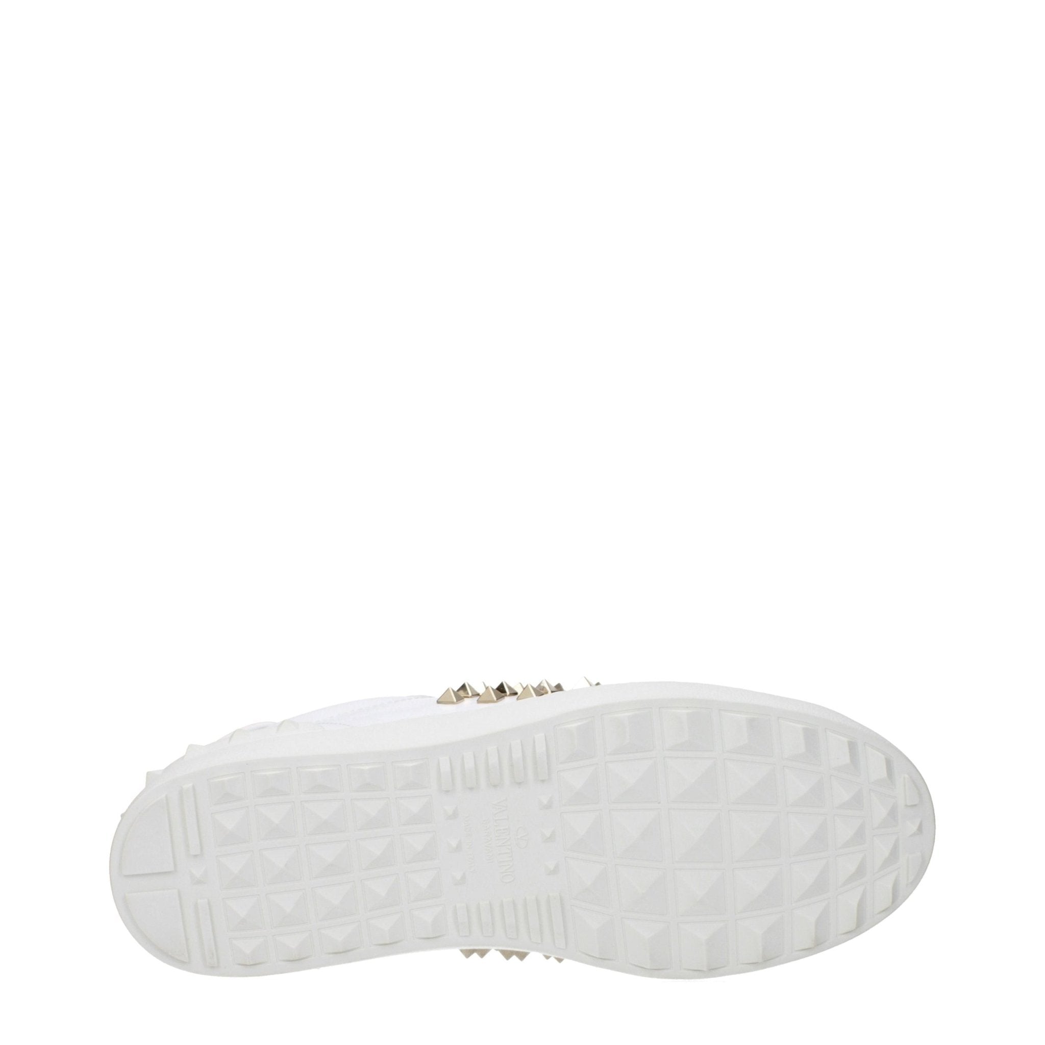 Valentino Garavani White Leather Low Top Sneakers - GET THE BRAND