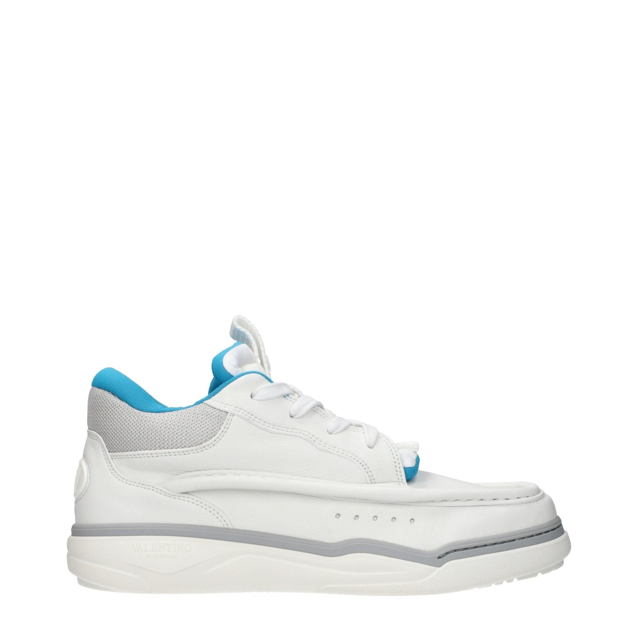 Valentino Garavani White Leather Low Top Sneakers - GET THE BRAND