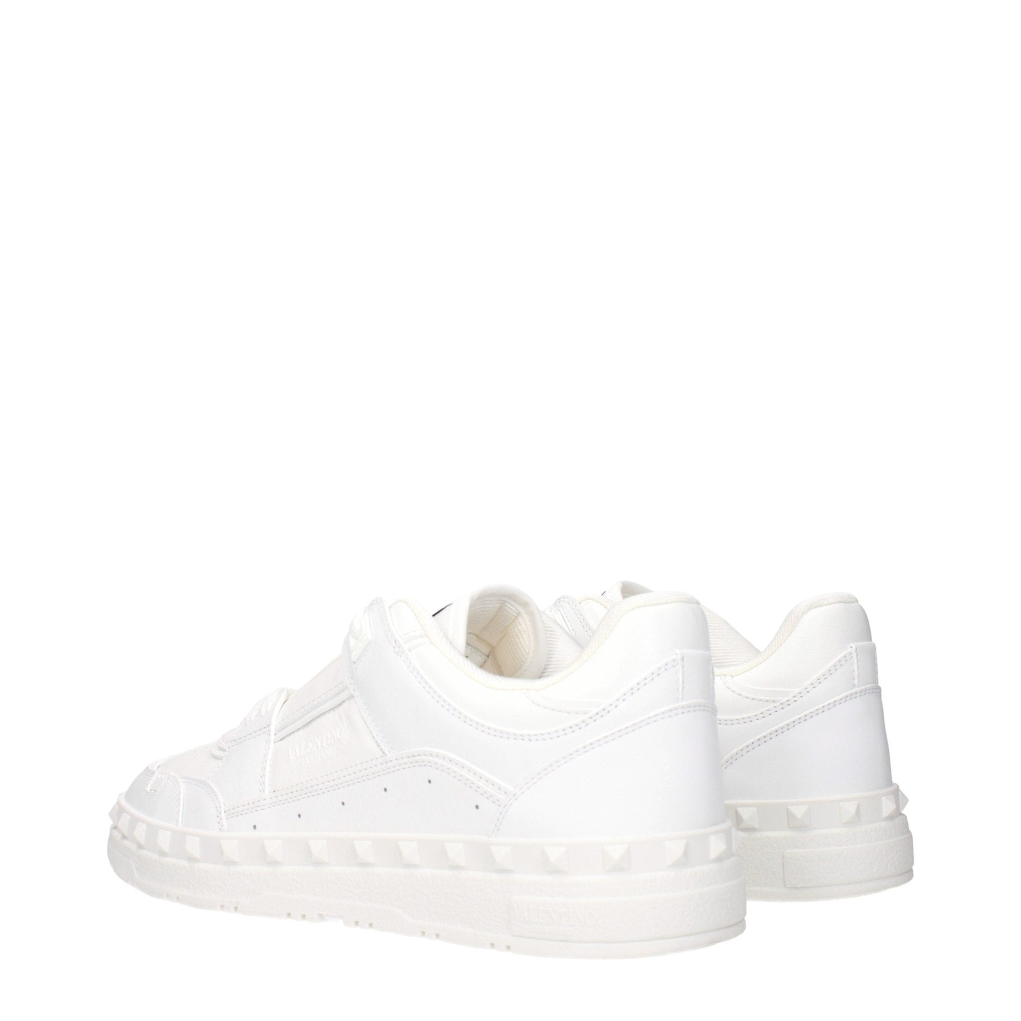 Valentino Garavani White Leather Sneakers - GET THE BRAND