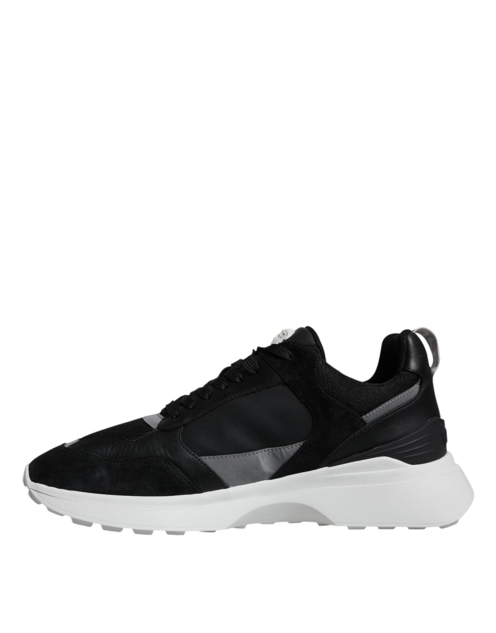 Versace Black Canvas Quad Fabric Medusa Low Top Sneaker Shoes - GET THE BRAND